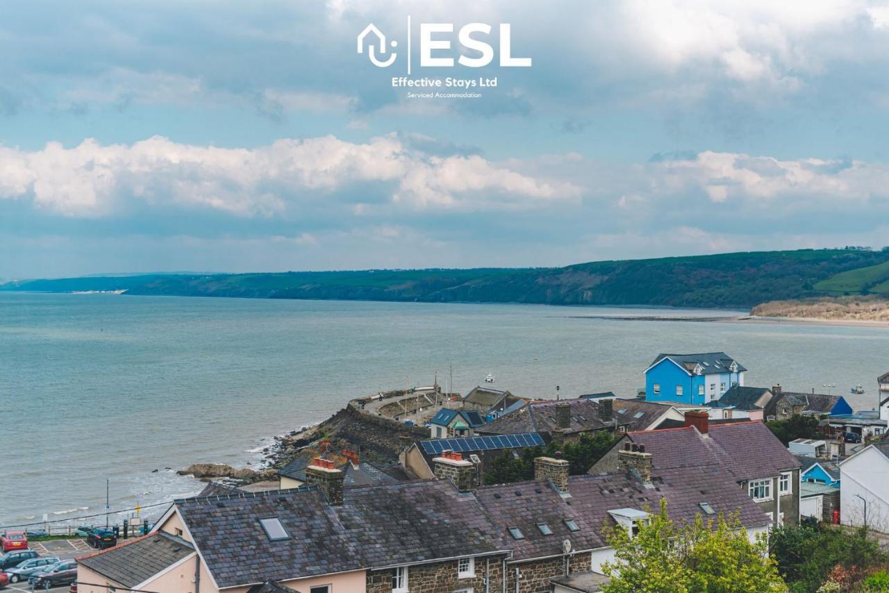 Beautiful En Suite 5 Bedroom Home With Sea Views New Quay (Ceredigion) Exterior foto