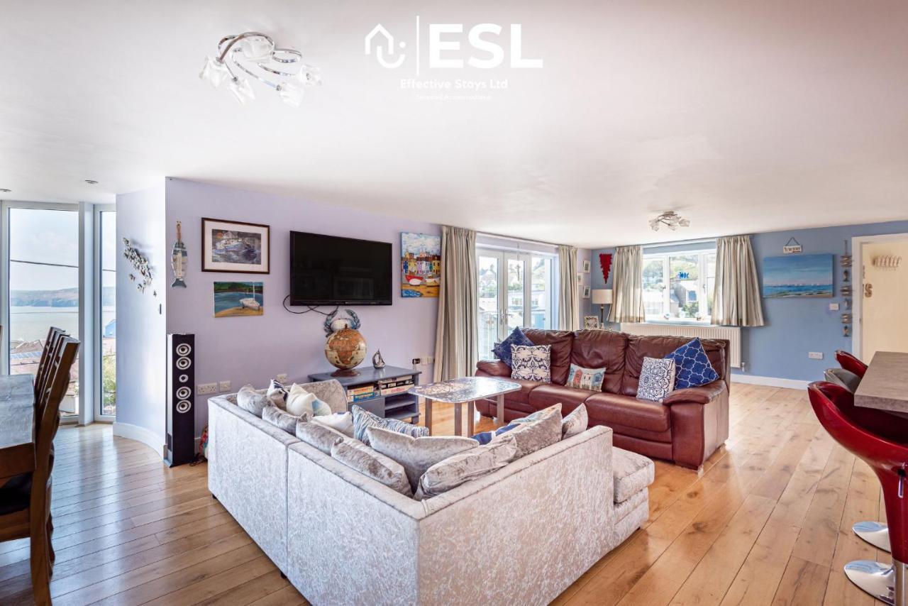Beautiful En Suite 5 Bedroom Home With Sea Views New Quay (Ceredigion) Exterior foto