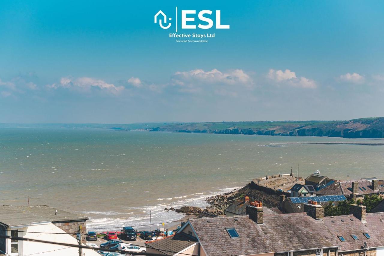 Beautiful En Suite 5 Bedroom Home With Sea Views New Quay (Ceredigion) Exterior foto