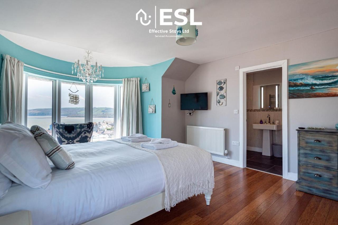 Beautiful En Suite 5 Bedroom Home With Sea Views New Quay (Ceredigion) Exterior foto