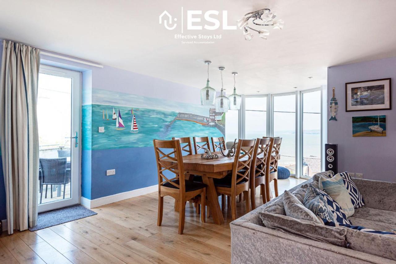Beautiful En Suite 5 Bedroom Home With Sea Views New Quay (Ceredigion) Exterior foto