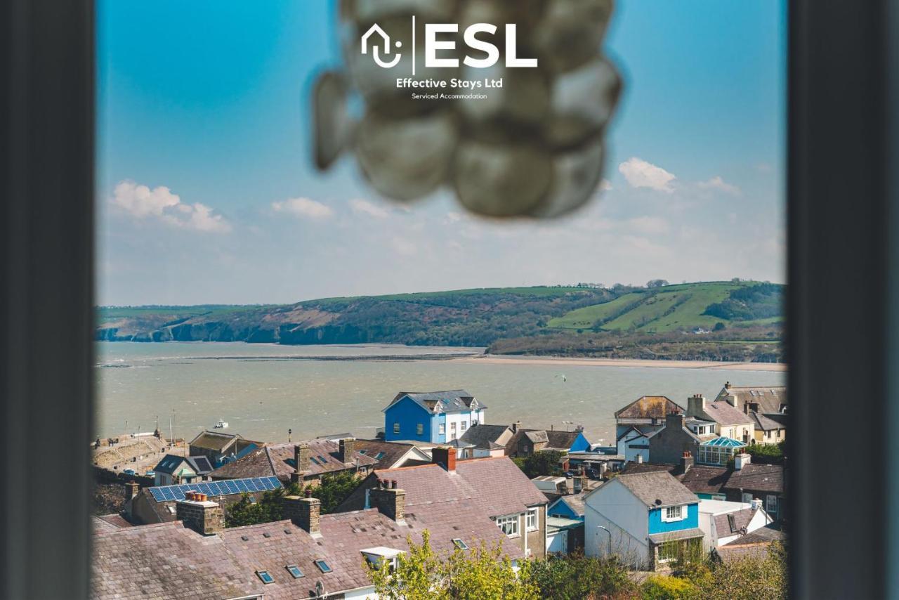 Beautiful En Suite 5 Bedroom Home With Sea Views New Quay (Ceredigion) Exterior foto